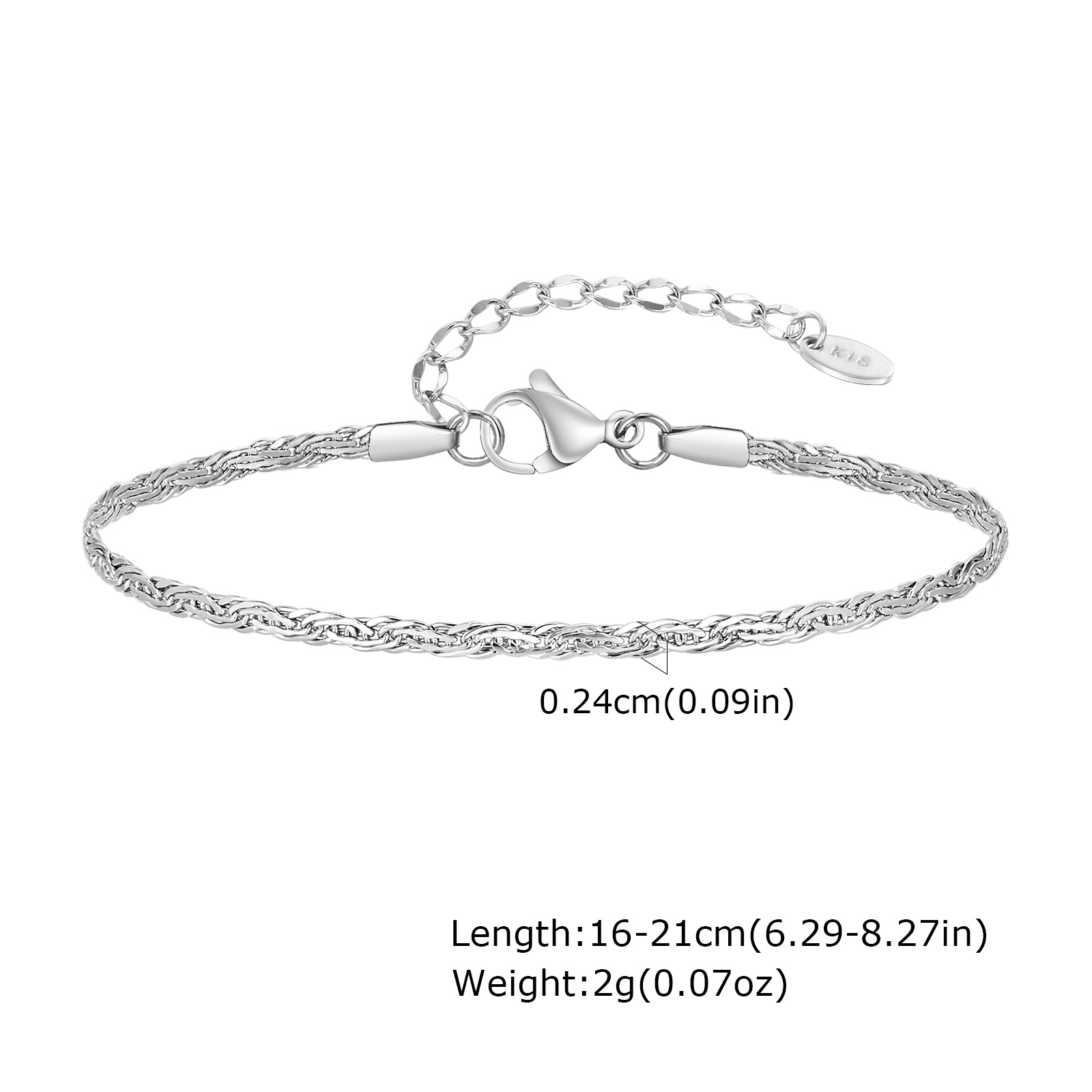 16-21CM Adjustable Bracelets G - огляд і ціна Women'S Fashion Of The 1940S