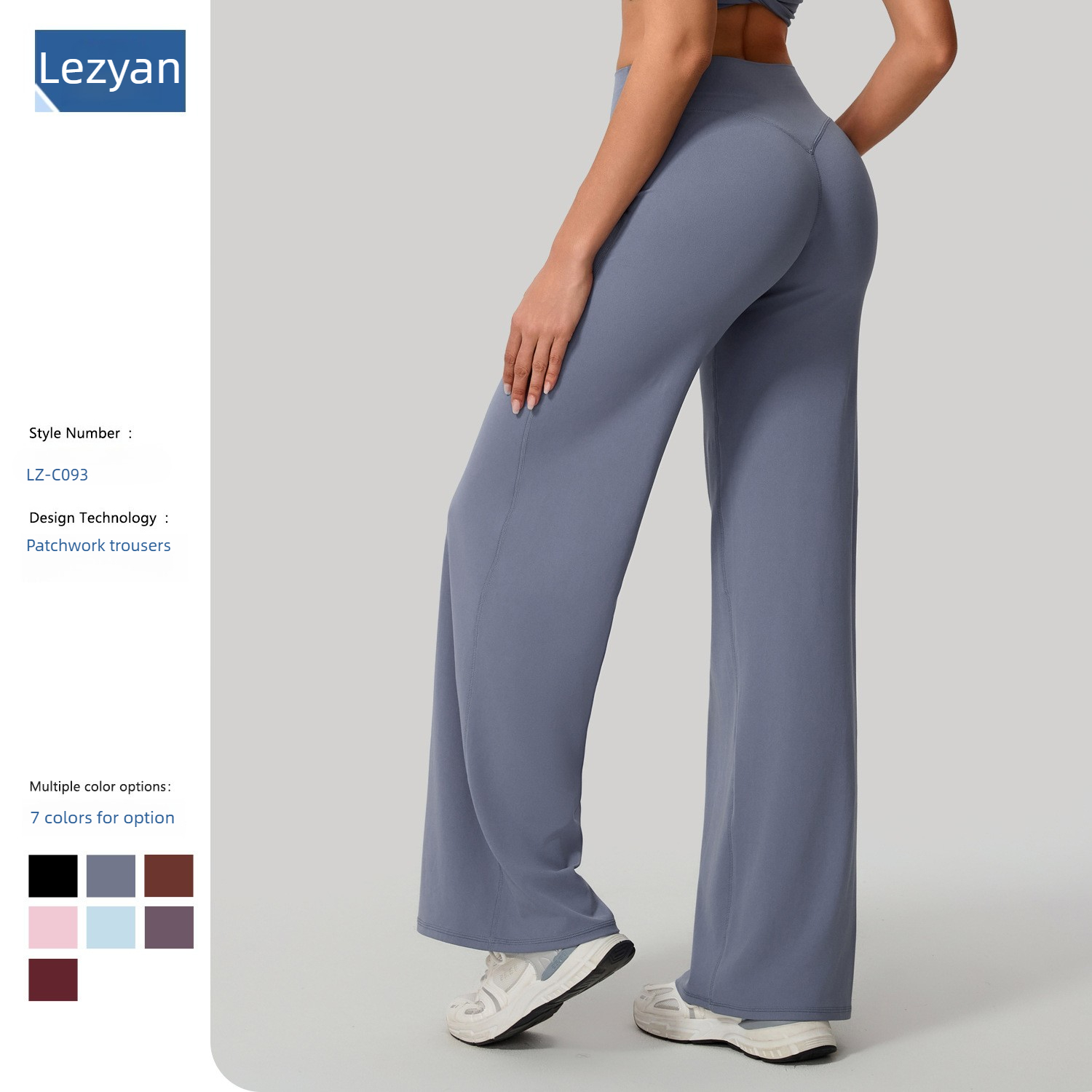Lezyan Loose Soft Yoga Wide Le - огляд і ціна High Waist Leggings