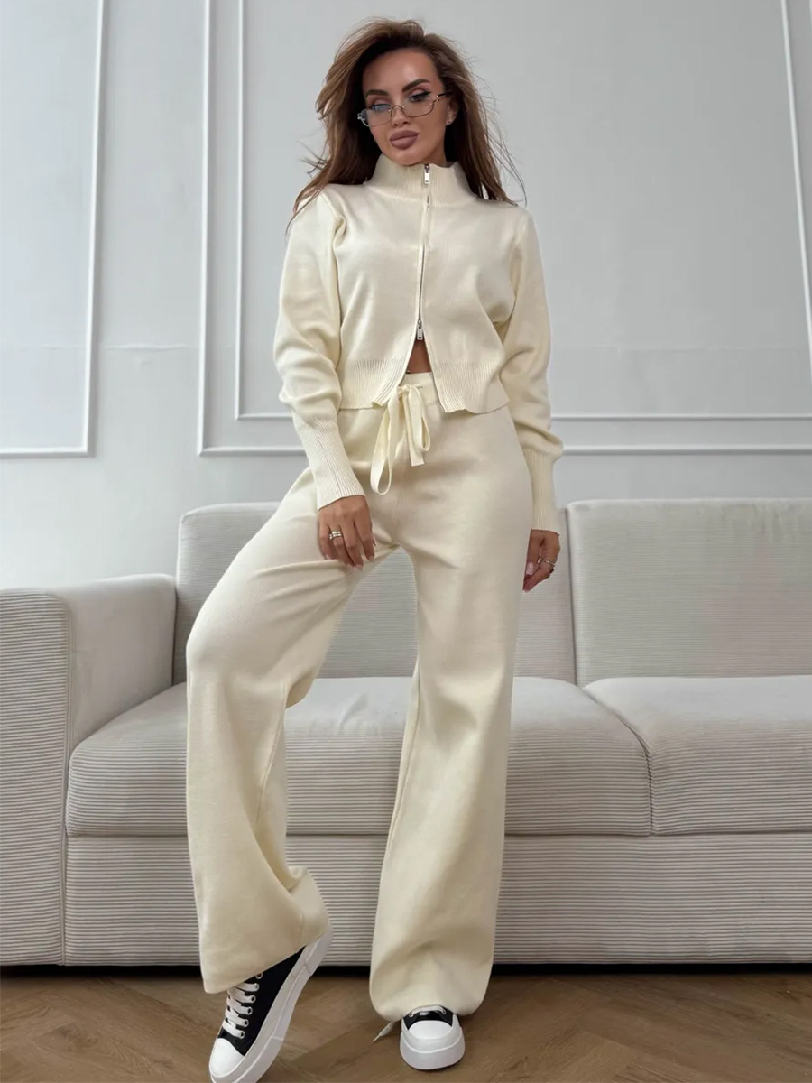 Wolfeel  New Autumn Winter Zip - огляд і ціна Wide Leg Palazzo Pants
