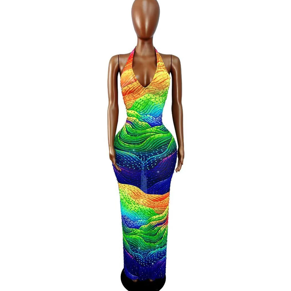 Irregular Line Pattern Designe - огляд і ціна Women Fashion Designer Dresses Photos